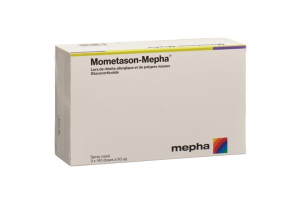 Mometason-Mepha Nasenspray 50 mcg 3 x 140 Dos