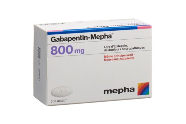 Gabapentin-Mepha Lactab 800 mg 50 Stk