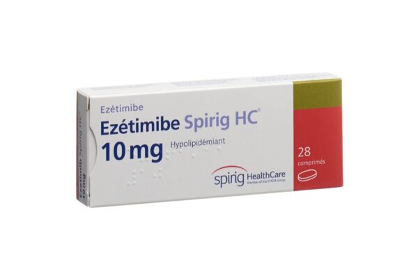 Ezetimib Spirig HC Tabl 10 mg 28 Stk