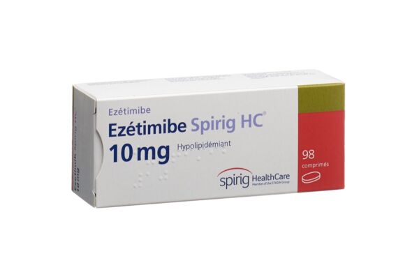 Ezetimib Spirig HC cpr 10 mg 98 pce