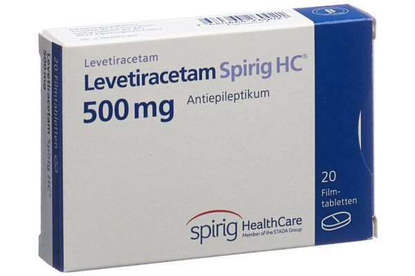 Levetiracetam Spirig HC Filmtabl 500 mg 200 Stk