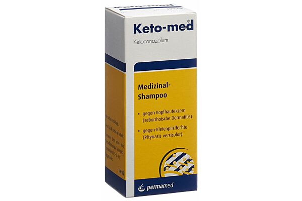 Keto-med shampooing 20 mg/g fl 100 ml