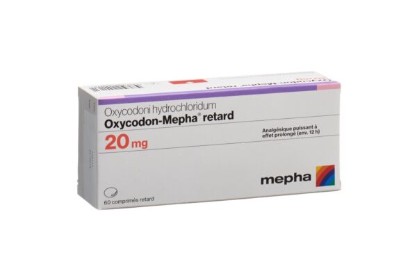 Oxycodon-Mepha Ret Tabl 20 mg 60 Stk