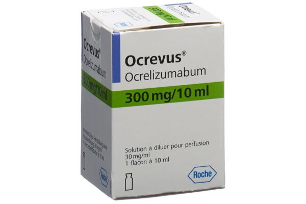 Ocrevus Inf Konz 300 mg/10ml Durchstf