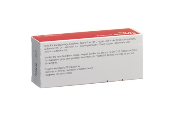 Ezetimib Zentiva Tabl 10 mg 98 Stk