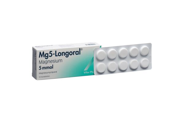 Mg5-Longoral cpr croquer 5 mmol 50 pce