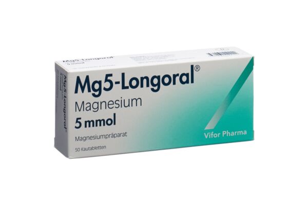 Mg5-Longoral cpr croquer 5 mmol 50 pce