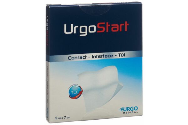UrgoStart tül pansement vulnéraire 5x7cm 10 pce