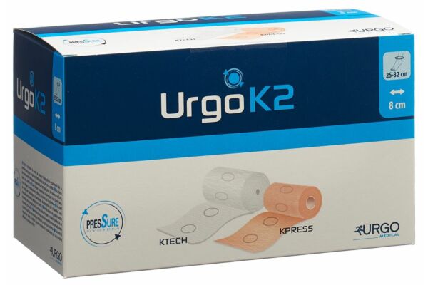 Urgo K2 zweilagiger Kompressionsverband 25-32cm/8cm