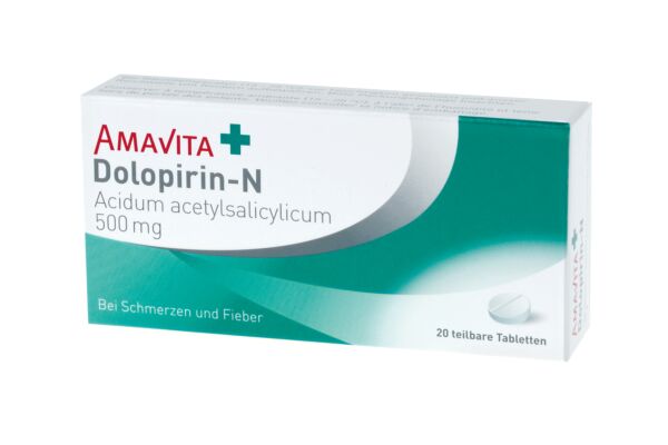 AMAVITA Dolopirin-N Tabl 500 mg 20 Stk