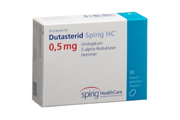 Dutasterid Spirig HC Weichkaps 0.5 mg 30 Stk