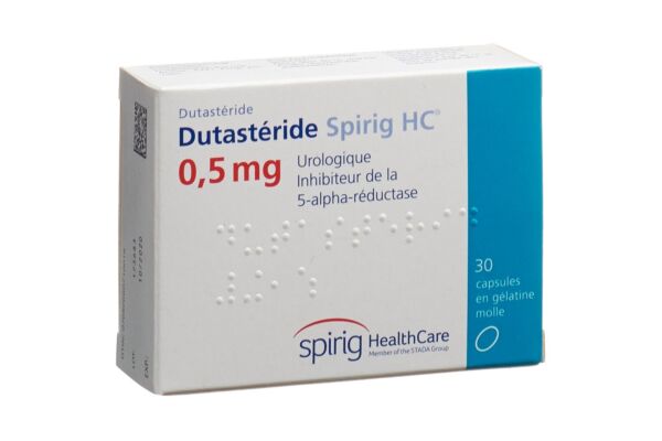Dutasterid Spirig HC caps moll 0.5 mg 30 pce