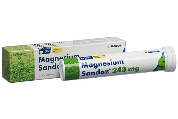 Magnesium Sandoz cpr eff 20 pce