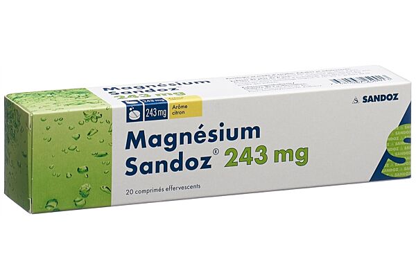 Magnesium Sandoz Brausetabl 20 Stk