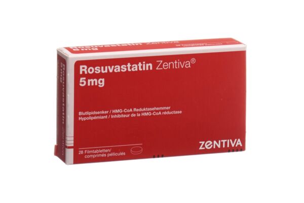 Rosuvastatin Zentiva cpr pell 5 mg 28 pce