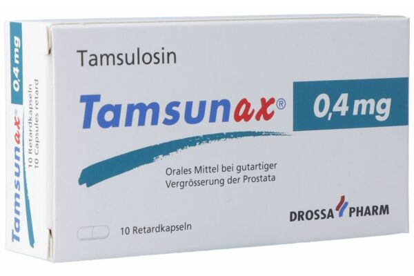 Tamsunax caps ret 0.4 mg 10 pce
