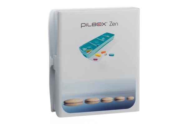 Pilbox Zen Medikamentenspender 7 Tage deutsch/französisch