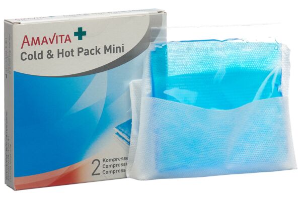 AMAVITA Cold & Hot Pack 10x10cm Mini 2 pce