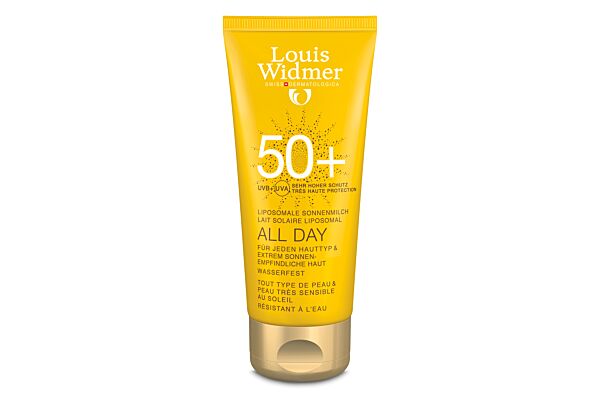 Louis Widmer All Day SPF50+ sans parfum 100 ml