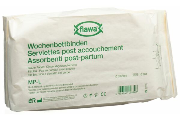 Achat Flawa serviettes de couches MP-L traitées pour la réduction des  germes sach 10 pce en ligne
