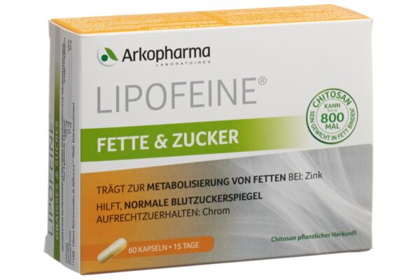 Lipofeine Fette & Zucker Kaps 60 Stk