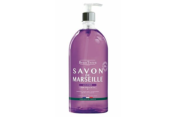 BeauTerra Flüssigseife Marseille Lavendel Fl 1000 ml