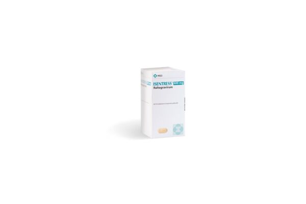 Isentress cpr pell 600 mg bte 60 pce