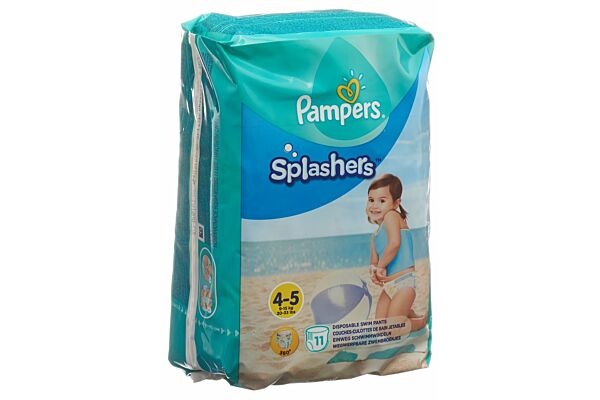 Pampers Splashers Gr4-5 emballage avec anse 11 pce