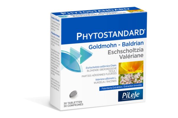 Phytostandard eschscholtzia-valériane cpr 30 pce