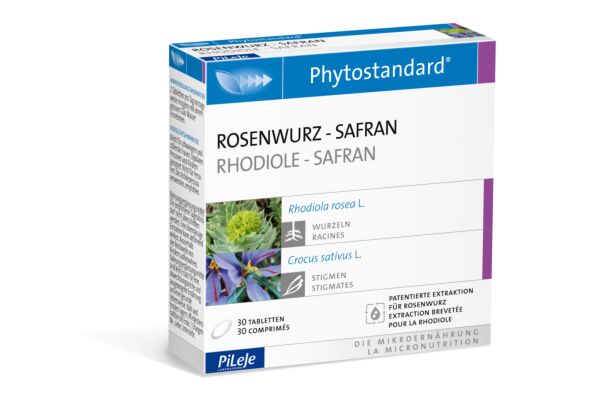 Phytostandard rhodiole-safran cpr 30 pce