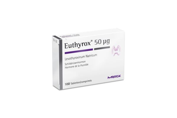 Euthyrox 50 cpr 50 mcg 100 pce