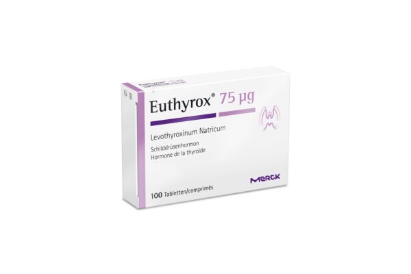 Euthyrox 75 cpr 75 mcg 100 pce