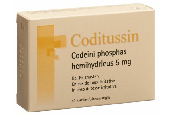 Coditussin pastilles 40 pce
