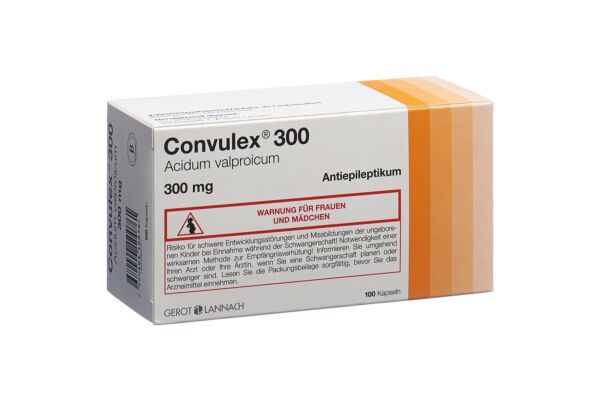 Convulex Kaps 300 mg 100 Stk