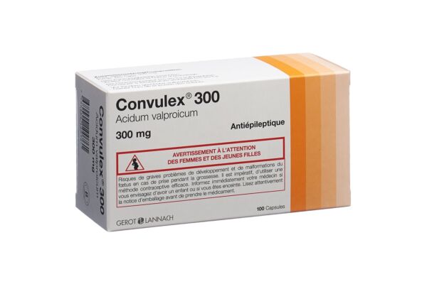 Convulex Kaps 300 mg 100 Stk