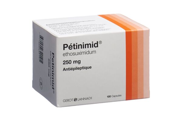 Pétinimid caps 250 mg 100 pce