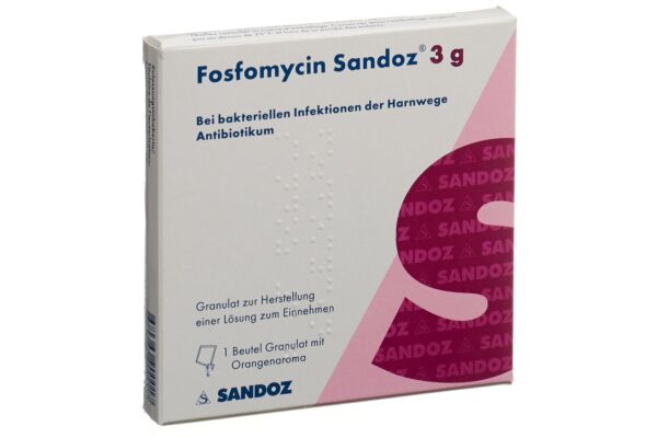 Fosfomycine Sandoz gran 3 g sach