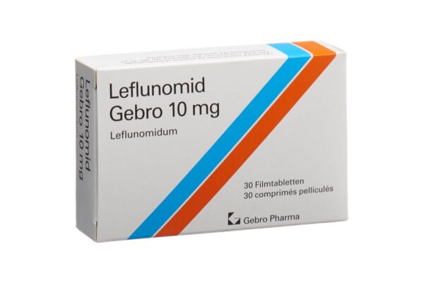 Leflunomid Gebro cpr pell 10 mg 30 pce