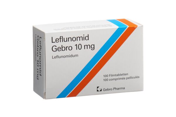 Leflunomid Gebro Filmtabl 10 mg 100 Stk