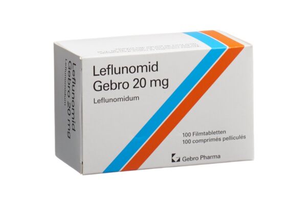 Leflunomid Gebro Filmtabl 20 mg 100 Stk