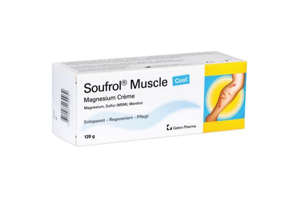 Soufrol Muscle Magnesium crème Cool tb 120 g
