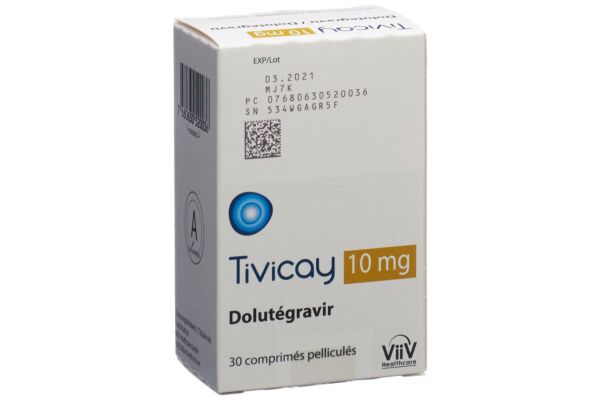 Tivicay Filmtabl 10 mg Ds 30 Stk