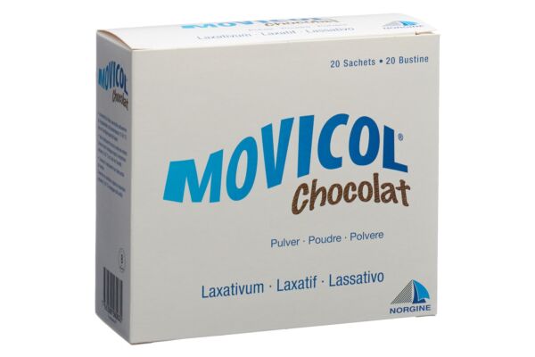 Movicol chocolat pdr sach 20 pce