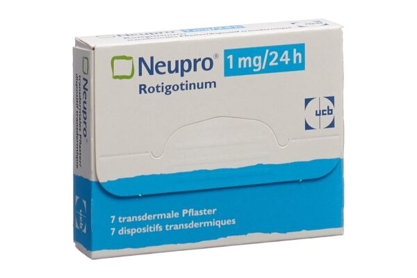 Neupro patch mat 1 mg/24h sach 7 pce