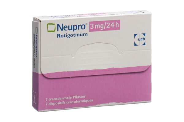 Neupro patch mat 3 mg/24h sach 7 pce