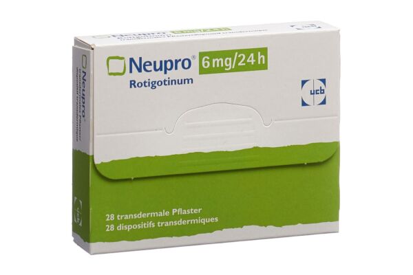 Neupro patch mat 6 mg/24h sach 28 pce