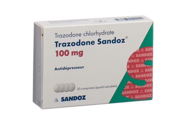 Trazodone Sandoz cpr 100 mg 30 pce