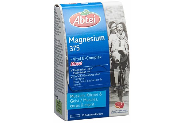 Abtei Magnesium 375 + Vital B-Complex Btl 20 Stk