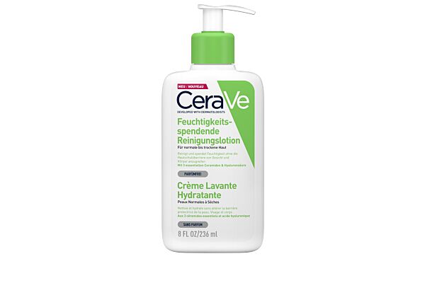 CeraVe Crème lavante hydratante dist 236 ml
