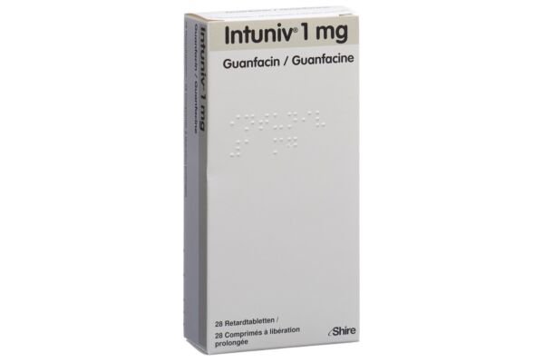 Intuniv cpr ret 1 mg 28 pce